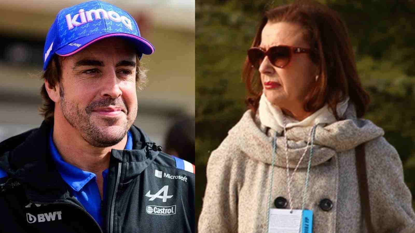 Actualmente, la madre de Ana Maria Diaz Martinez Fernando Alonso falleció de cáncer.