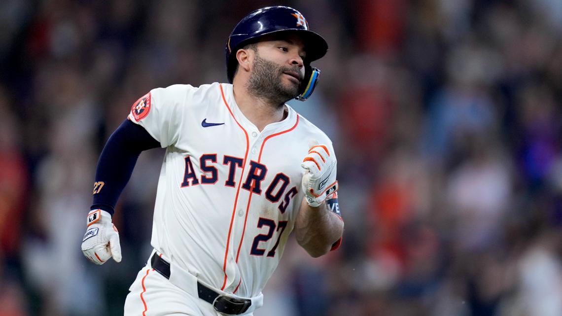 Astros star José Altuve promises to be faithful, pledging to live in Houston forever.