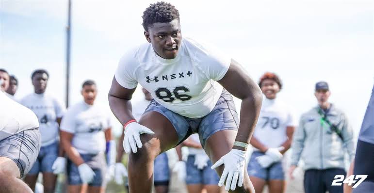 Recruiting note: Latest on five-star Oklahoma commit Michael Fasusi as final visits roll on…..