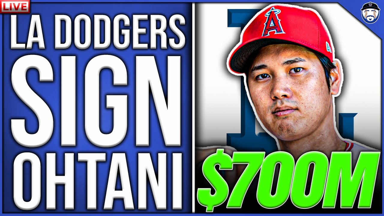 Breaking News: Shohei Ohtani Signs Thrilling 5-Year Deal with the  Dodgers, Securing Long-Term Future in Beantown!