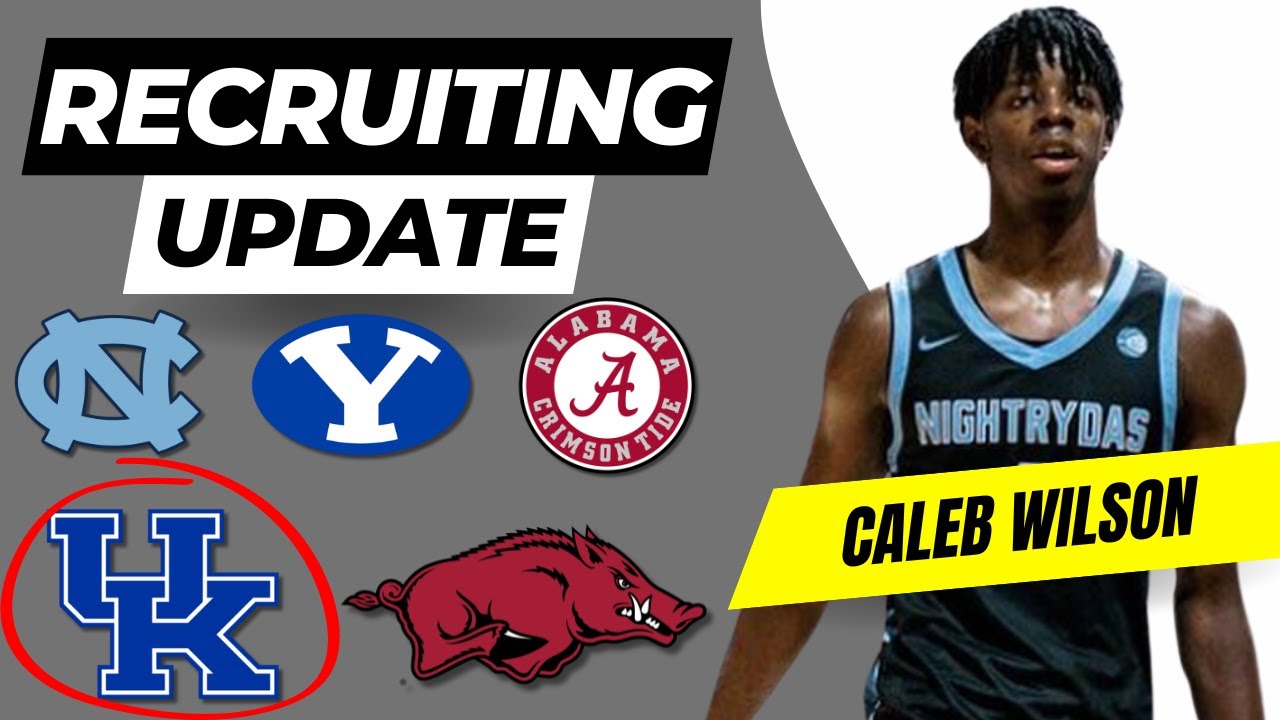 A Five-Star Recruit Caleb Wilson has been fully committed to Kentucky over several others, including Ohio State, Tennessee, North Carolina, and many more…