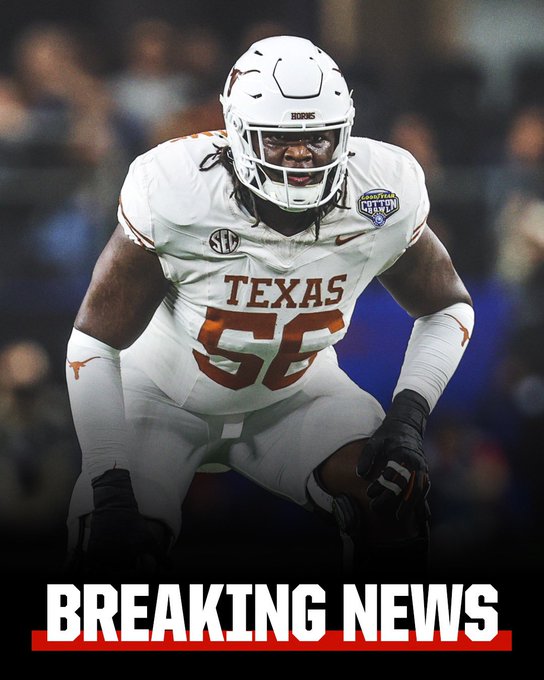 Texas star RT Cameron Williams is leaving school early to enter the NFL draft, he told ESPN. Williams is a true junior who projects as prototype NFL tackle, at 6-foot-5 and 335 pounds. ESPN’s Field Yates projects Williams as the No. 28 overall pick in his latest mock draft……..