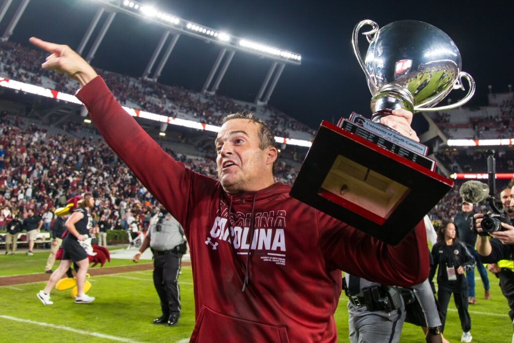 Congratulations: South Carolina extends coach Shane Beamer through 2030. Read more.