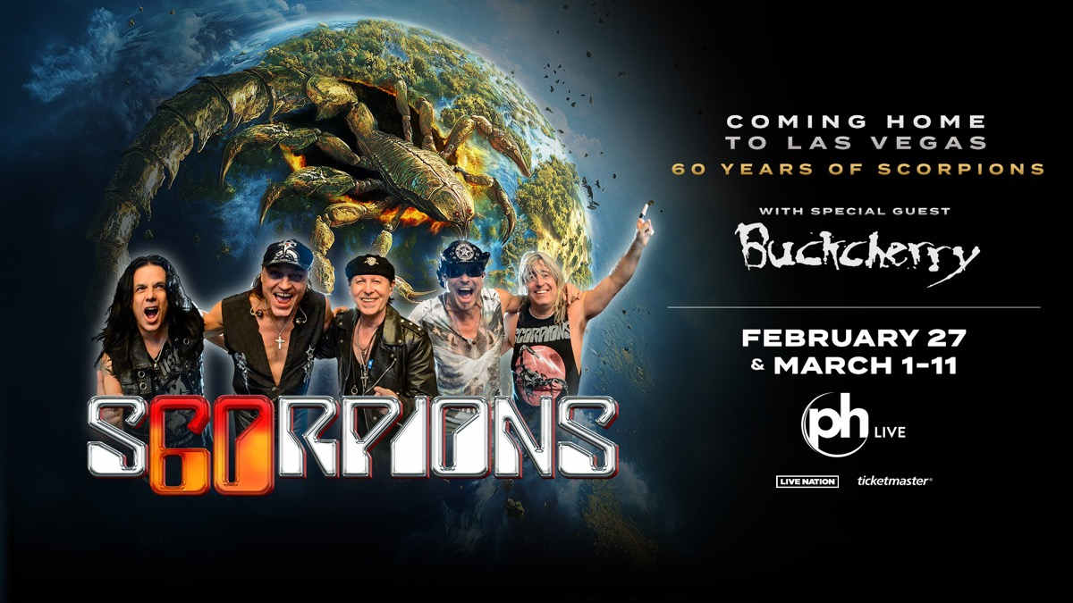 BREAKING NEWS: The Scorpions Announce 2025 Las Vegas residency to celebrate 60th Anniversary…