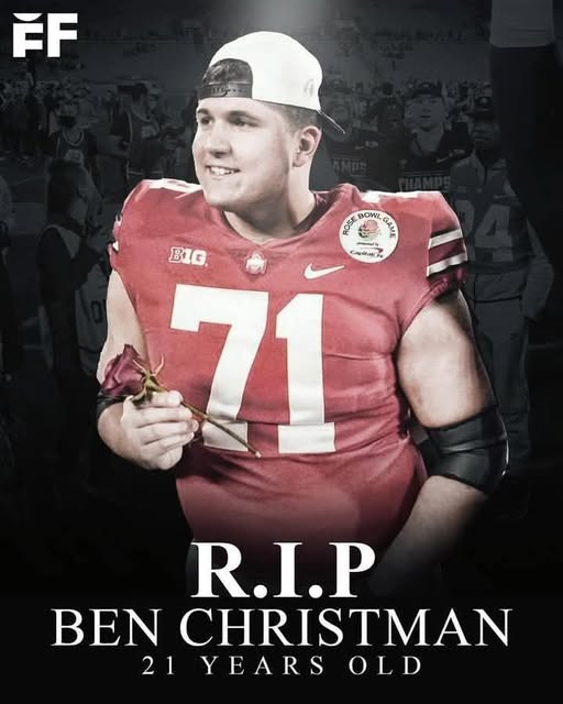 Tragic News: Ben Christman, Former College Football Player, Found Dead in an off-campus apartment, details revealed…..