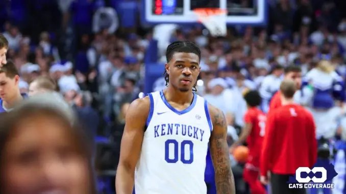 This isn’t the result we wanted; we know you deserve a lot more and I feel so sad.’ – Kentucky basketball star Otega Oweh issues heartfelt apology to fans following Wildcats ‘difficult’ loss to Alabama…