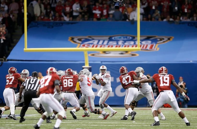  Jones had his career-best total offense of 286.Ohio State Buckeyes quarterback Cardale Jones (12) drops back to pass during the second quarter in the Allstate Sugar Bowl college football playoff semifinal at Mercedes-Benz Superdome in New Orleans on… read more