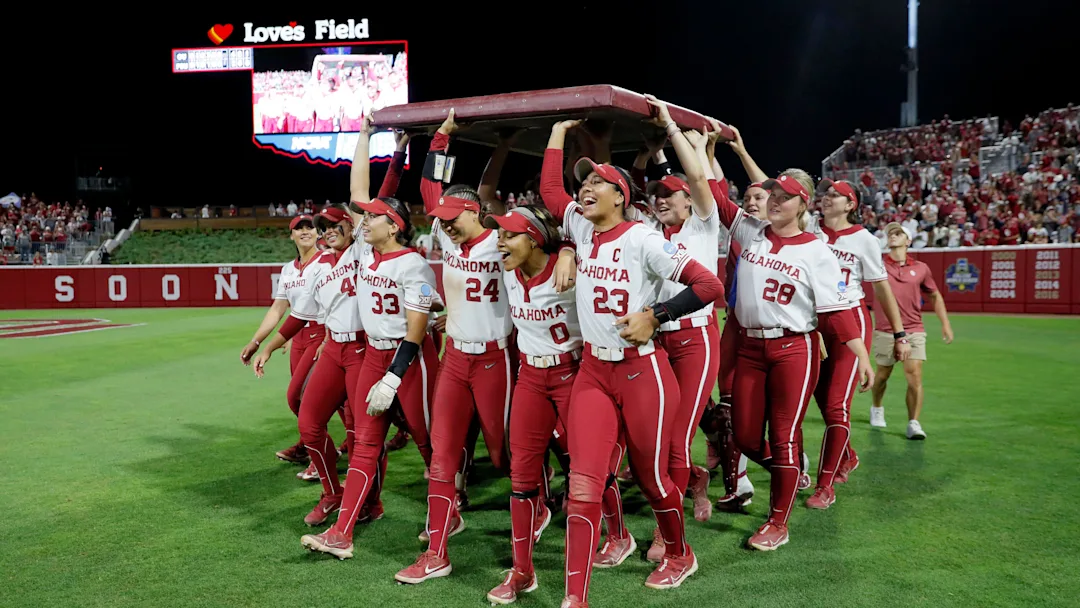 Top-ranked Oklahoma opens inaugural SEC schedule against only other undefeated college softball team.