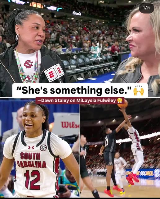  Coach Dawn Staley  Reveals: MiLaysia is a talent, generational talent. When I say that she can do things on the basketball court that I haven’t seen a female do- Coach Dawn Staley After the winning… 