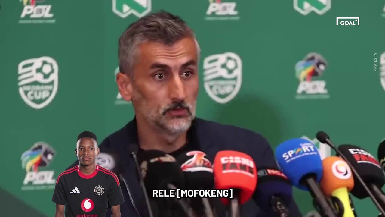 WATCH: Orlando Pirates Jose Riveiro is unfazed by Pirates’ ‘lack’ of goal scorers – ‘Goals are very expensive, as long as we score one more than the opponent we’re fine’  read more..