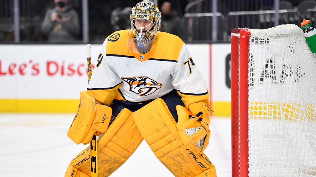 Predators’ Juuse Saros: Not Receiving Start Friday; Saros Will Not Be Playing in Goal for Friday’s Road Game Against the Ducks Due To…