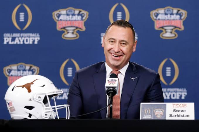 Steve Sarkisian’s Commitment to Texas Football: Texas Longhorns head coach Steve Sarkisian has reaffirmed his commitment to the program despite speculation about potential interest from the NFL.