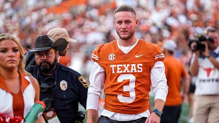 Texas Longhorns’ QB Sends Message to Rivals After Dominant Win.