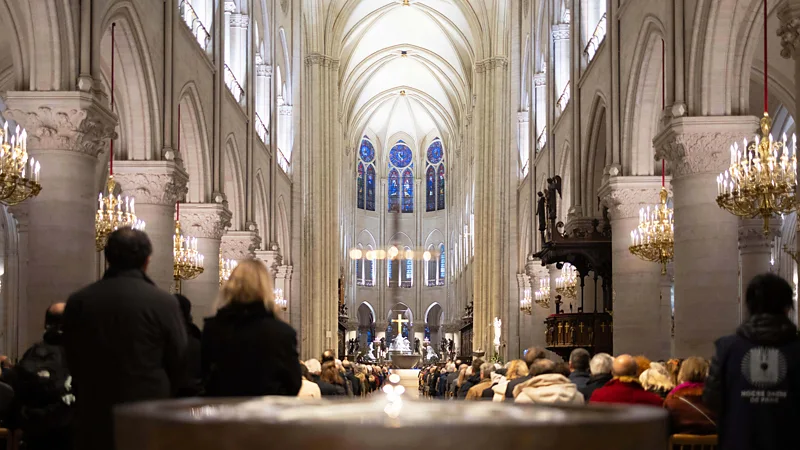 ‘The space is like an instrument’: How Notre-Dame found its voice after fire muffled it… Read More