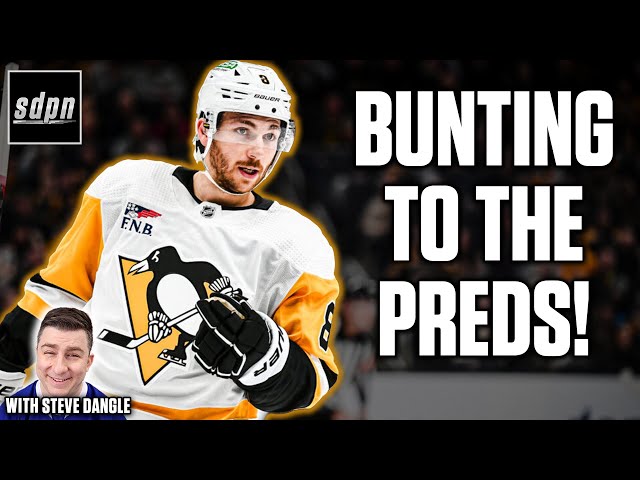 BREAKING: forward Michael Bunting opened up about his trade from the Pittsburgh Penguins to the Nashville Predators, shedding light on the reasons behind the move and his excitement about his new chapter in Music City.